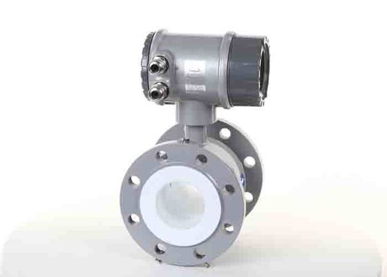 36VDC Magnetic Water Flow Meter , Hot Water RS485 Electromagnetic Flow Meter