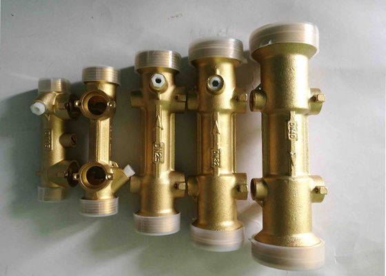 Nb-IOT DN15 Brass Pipe Water Meter Housing CNC Turning G1B Thread