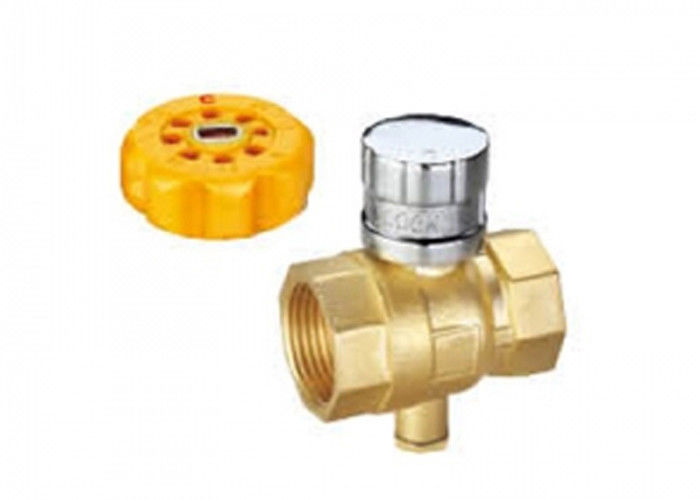 2 Way Motorized Zone Valve , 22mm Motor Operated Ball Valve For Heat Flow DN15