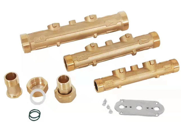 PN16 Ultrasonic Pipe Flow Meter , Ball Valve DN15 Water Meter Parts