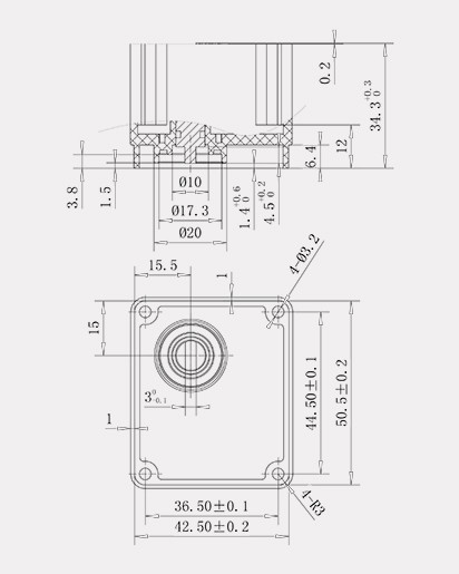 Electric Regulating Heating Zone Valve Motor DN20 IP66 Protection