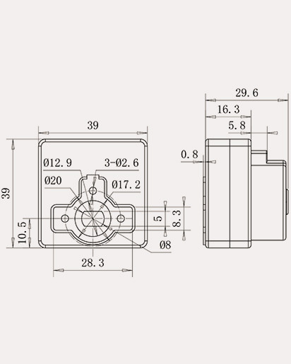 DN15 Electric Synchron Valve Motor Torque 2NM Geared Synchronous Motor